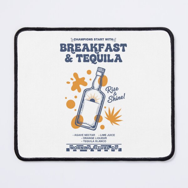 Item preview, Breakfast And Tequila Funny Brunch Rise designed and sold by LuminOrb.