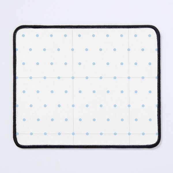 Item preview, White and Ice Blue micro dots designed and sold by pattern-archive.