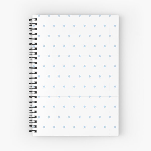 Item preview, White and Ice Blue micro dots designed and sold by pattern-archive.
