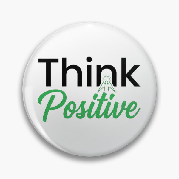 Item preview, Think Positive Minimalist Typography Graphic Design designed and sold by AB Tech.