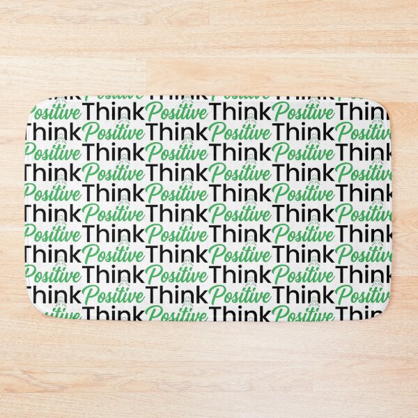 Item preview, Think Positive Minimalist Typography Graphic Design designed and sold by AB Tech.