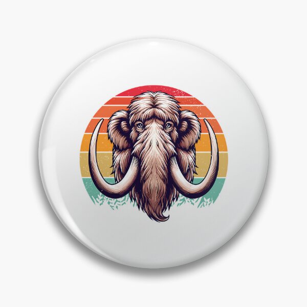 Item preview, Woolly Mammoth - Retro Vintage Woolly Mammoth designed and sold by tbarbosantjean.