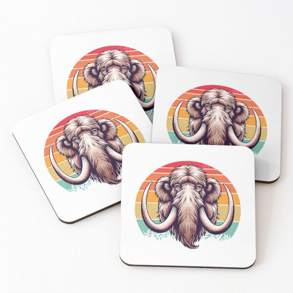 Item preview, Woolly Mammoth - Retro Vintage Woolly Mammoth designed and sold by tbarbosantjean.