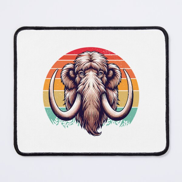 Item preview, Woolly Mammoth - Retro Vintage Woolly Mammoth designed and sold by tbarbosantjean.