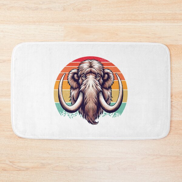 Item preview, Woolly Mammoth - Retro Vintage Woolly Mammoth designed and sold by tbarbosantjean.