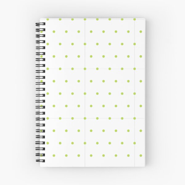 Item preview, White and Lime micro dots designed and sold by pattern-archive.