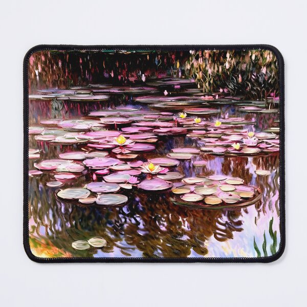 Item preview, Water Lilies: Impression of Reflections & Blossoming Surfaces (1917) designed and sold by artdesignsnow.