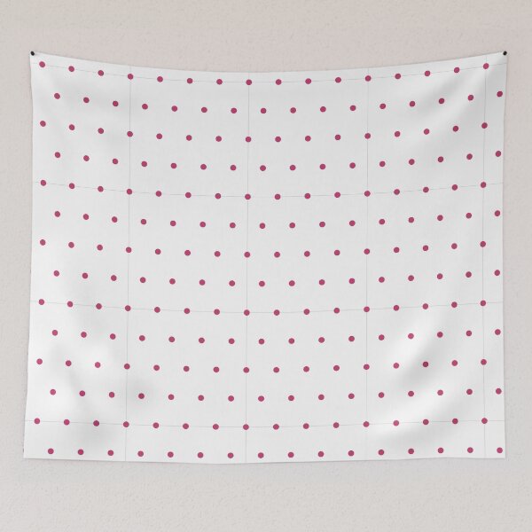 Item preview, White and Magenta micro dots designed and sold by pattern-archive.
