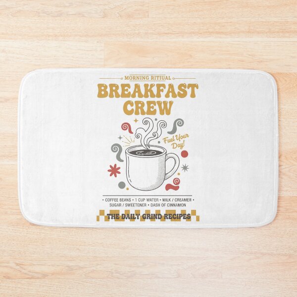 Item preview, Breakfast Crew Coffee Brunch Pancake Bacon Food designed and sold by LuminOrb.