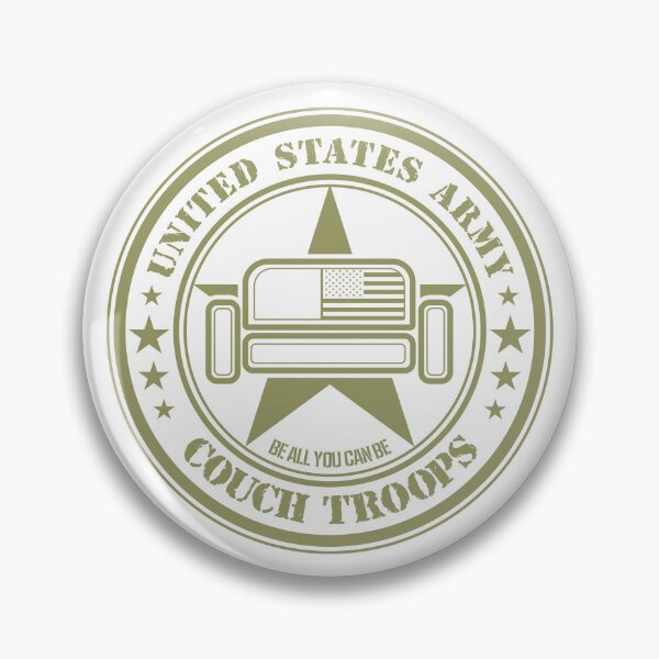 Item preview, Couch Troops US Army (Green) designed and sold by helenacooper.