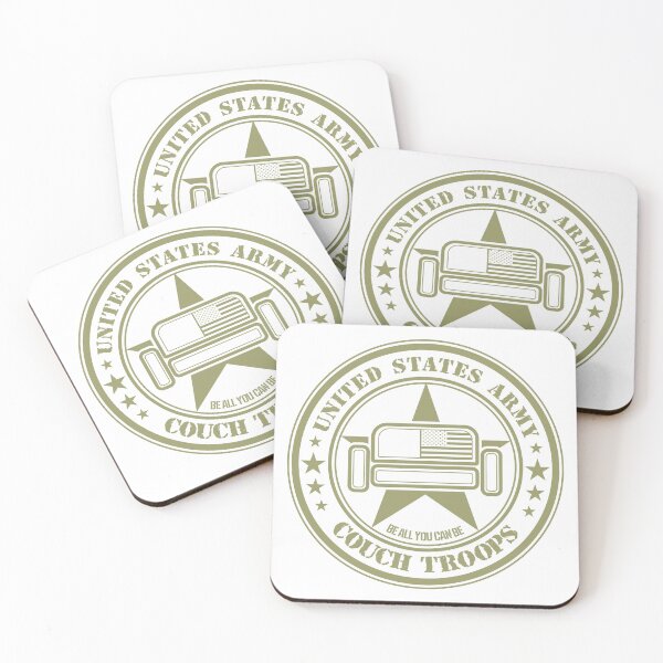 Item preview, Couch Troops US Army (Green) designed and sold by helenacooper.