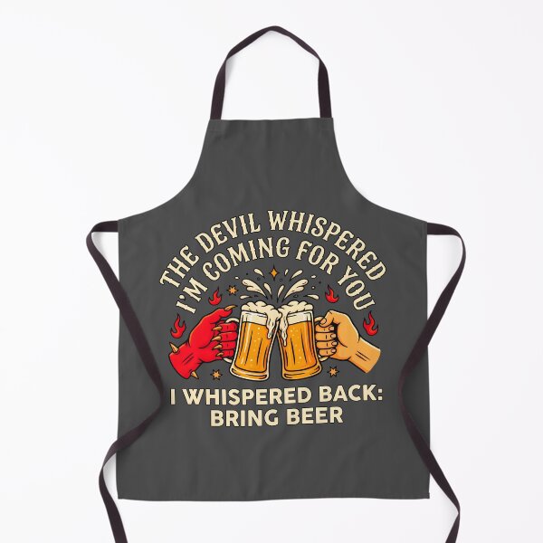 Item preview, Funny Devil Whispered Bring Beer Sarcastic Quote Design designed and sold by Zayavca.