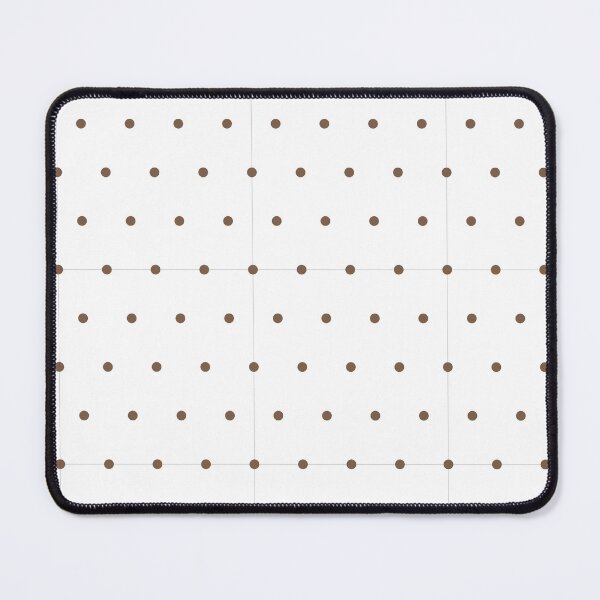 Item preview, White and Mocha micro dots designed and sold by pattern-archive.