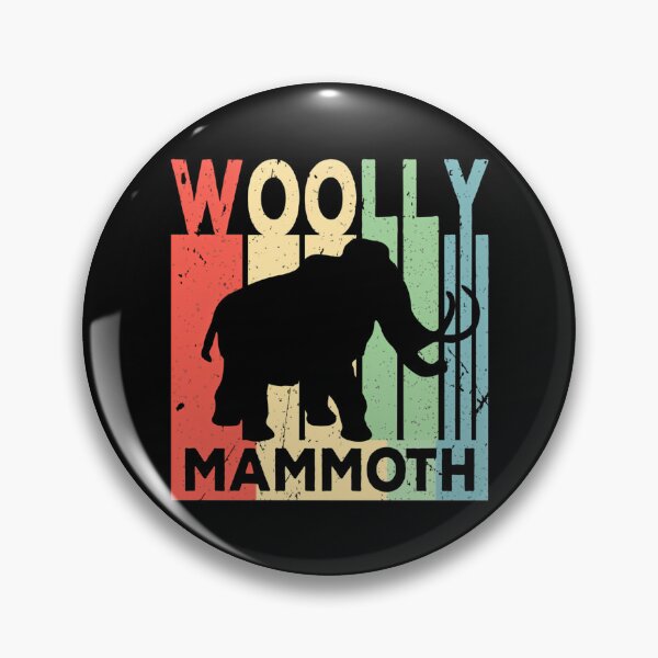 Item preview, Woolly Mammoth Vintage Retro designed and sold by tbarbosantjean.