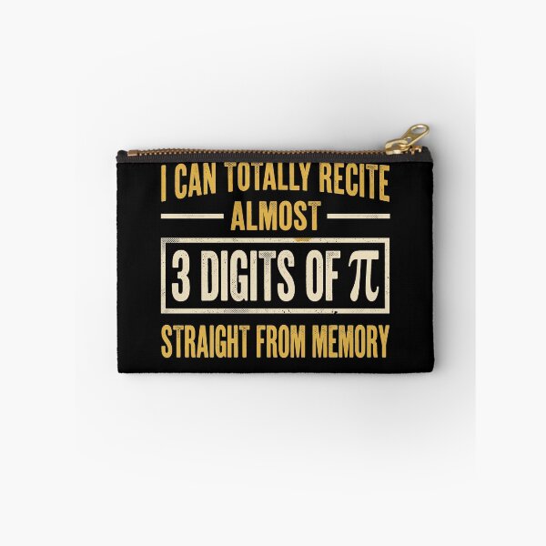 Item preview, I Can Recite Almost 3 Digits of Pi Funny Math Nerd Retro designed and sold by AdyKurniawan.