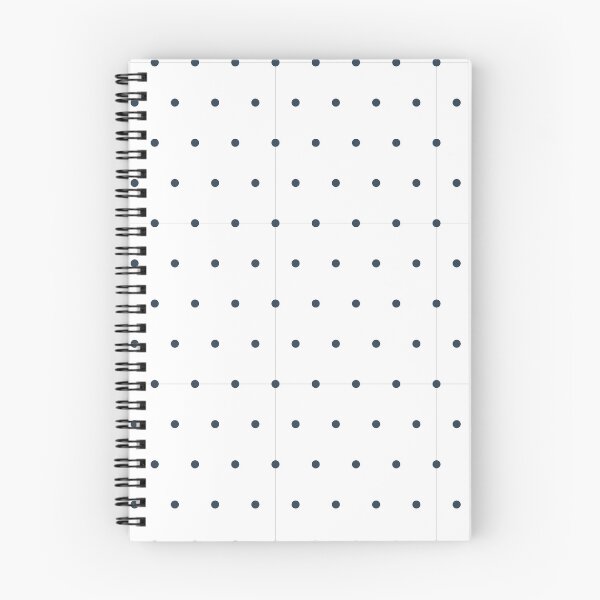 Item preview, White and Navy micro dots designed and sold by pattern-archive.