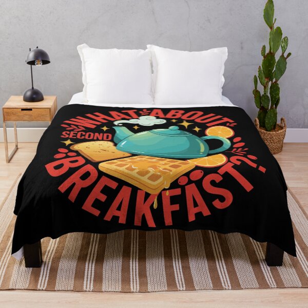 Item preview, Breakfast What About Second Breakfast Brunch designed and sold by LuminOrb.