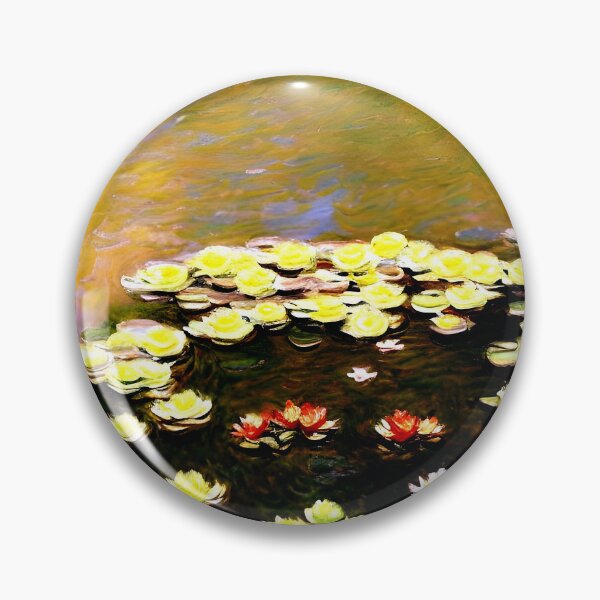 Item preview, Water Lilies: Impression of Reflections & Blossoming Surfaces (1917-1) designed and sold by artdesignsnow.