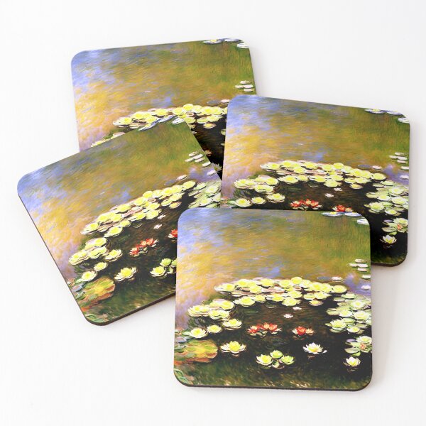 Item preview, Water Lilies: Impression of Reflections & Blossoming Surfaces (1917-1) designed and sold by artdesignsnow.