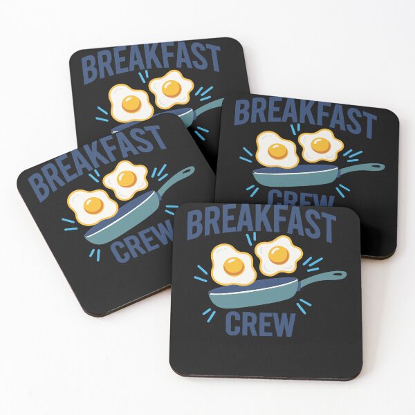 Item preview, Breakfast Crew Funny Brunch Coffee Pancake Food designed and sold by LuminOrb.