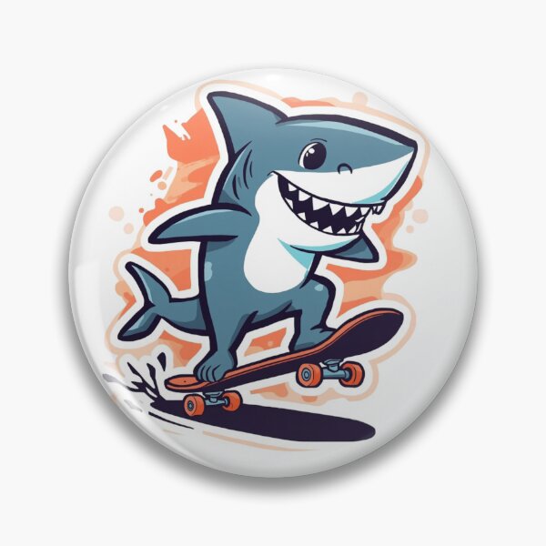 Artikelvorschau, Skaterhai entworfen und verkauft von veynorastudio.