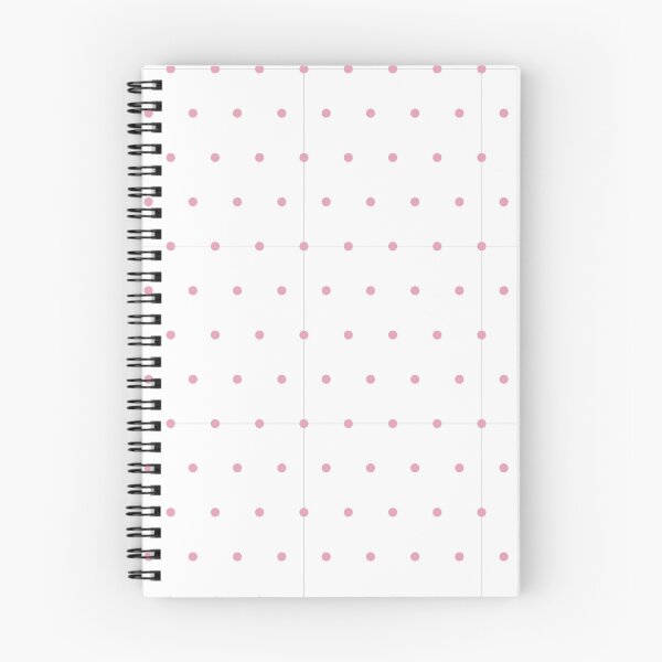 Item preview, White and Rose micro dots designed and sold by pattern-archive.