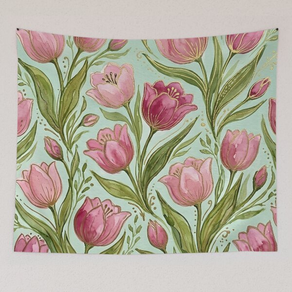 Item preview, Colorful Tulips Flowers designed and sold by GraphicsClub.