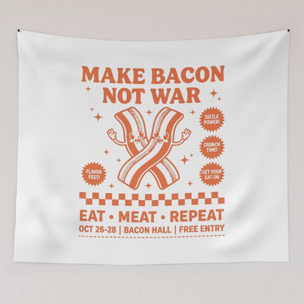 Item preview, Breakfast Bacon Lovers Funny Brunch Coffee Food designed and sold by LuminOrb.