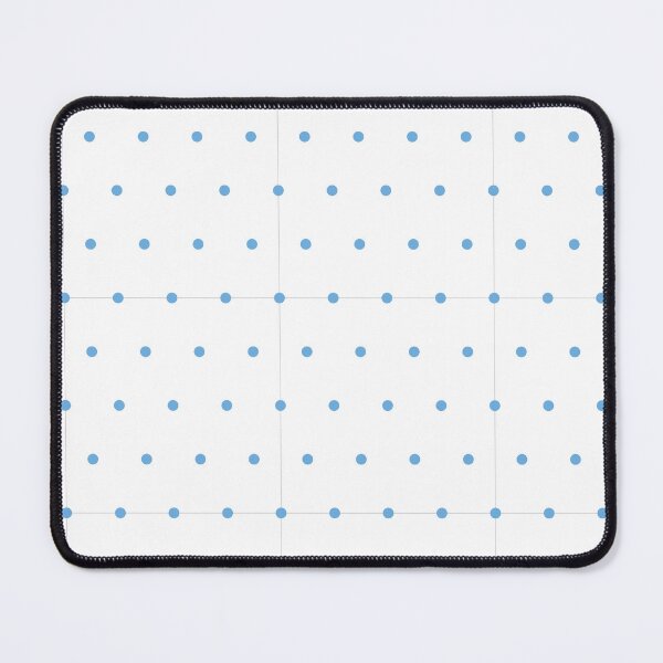 Item preview, White and Sky Blue micro dots designed and sold by pattern-archive.