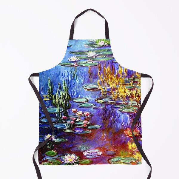 Item preview, Water Lilies: Impression of Reflections & Blossoming Surfaces (1917-2) designed and sold by artdesignsnow.