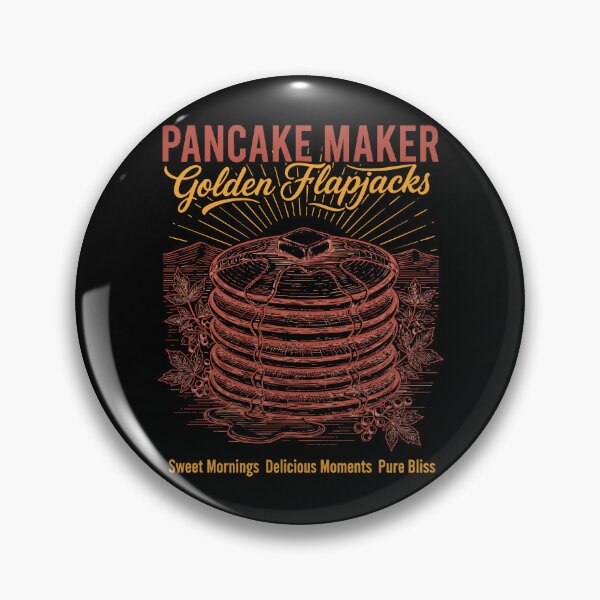 Item preview, Breakfast Pancake Maker Golden Flapjacks Sweet designed and sold by LuminOrb.