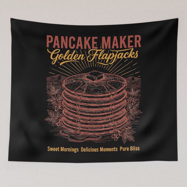 Item preview, Breakfast Pancake Maker Golden Flapjacks Sweet designed and sold by LuminOrb.