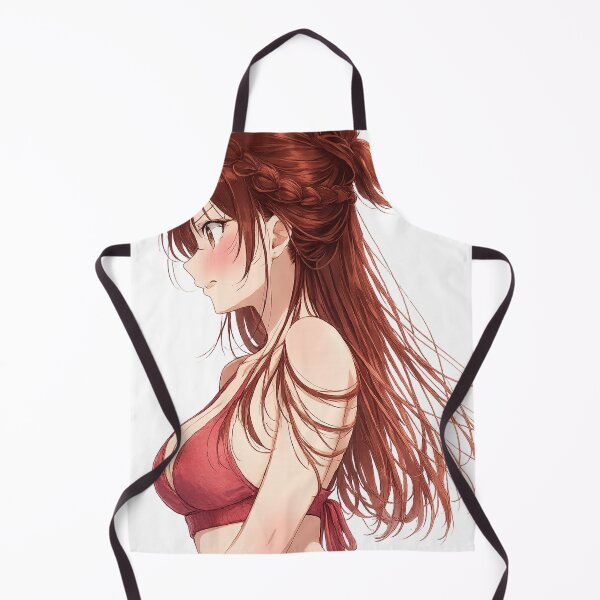 Item preview, Blushing Anime Girl Profile | Original Manga Style designed and sold by Sticleg.
