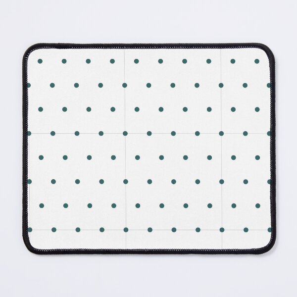 Item preview, White and Teal micro dots designed and sold by pattern-archive.