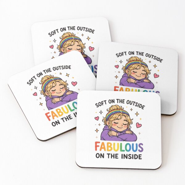 Item preview, Soft on the Outside Fabulous on the Inside Pride designed and sold by Pixanova.