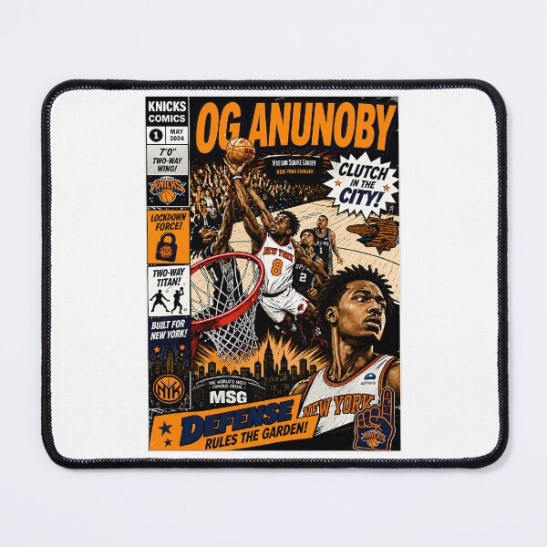 Item preview, Og Anunoby Jalen Brunson New York Knicks 2026 World Champions Jalen Brunson Josh Hart Og Anunoby Kat Karl-Anthony Towns Orange - New York Knicks  designed and sold by varentbast.