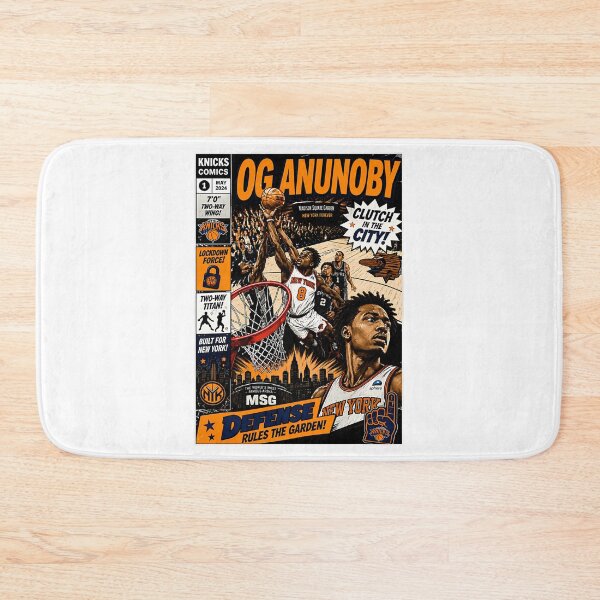 Item preview, Og Anunoby Jalen Brunson New York Knicks 2026 Campeones del Mundo Jalen Brunson Josh Hart Og Anunoby Kat Karl-Anthony Towns Orange - New York Knicks  designed and sold by varentbast.