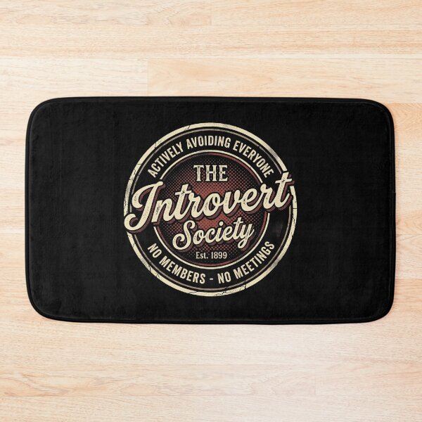 Item preview, The Introvert Society Actively Avoiding Everyone Retro Badge designed and sold by AdyKurniawan.