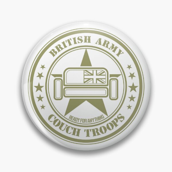 Item preview, British Army Couch Troops (Green) designed and sold by helenacooper.