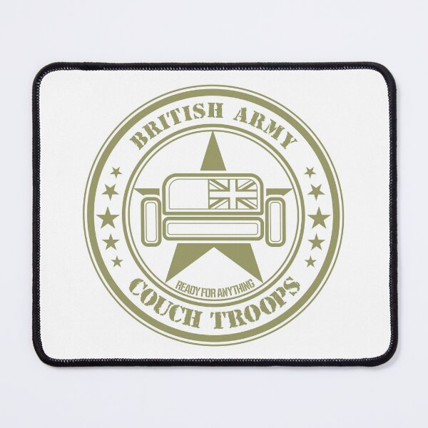 Item preview, British Army Couch Troops (Green) designed and sold by helenacooper.