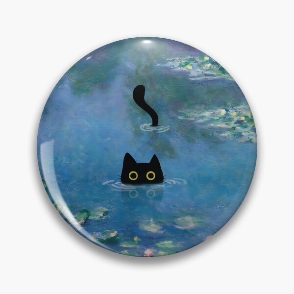 Item preview, cat monet designed and sold by PurrfectHome.