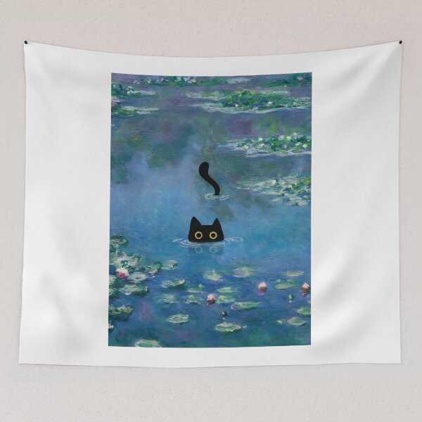Item preview, cat monet designed and sold by PurrfectHome.