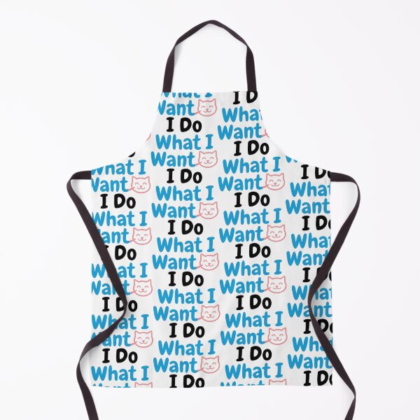 Item preview, I Do What I Want Funny Cat designed and sold by AB Tech.