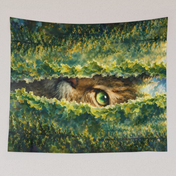 Item preview, Wild Cat Peekaboo designed and sold by M-Y-A-R-T-.