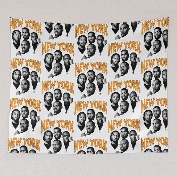 Item preview, Og Anunoby Jalen Brunson New York Knicks 2026 World Champions Jalen Brunson Josh Hart Og Anunoby Kat Karl-Anthony Towns Orange - New York Knicks designed and sold by varentbast.