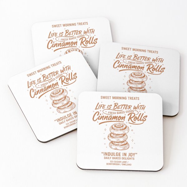 Item preview, Breakfast Life Is Better With Cinnamon Rolls designed and sold by LuminOrb.