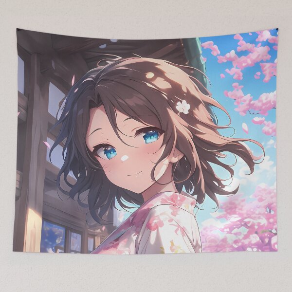 Item preview, Nonna Girls und Panzer Sakura Kimono Spring Glow designed and sold by earlobejerk.
