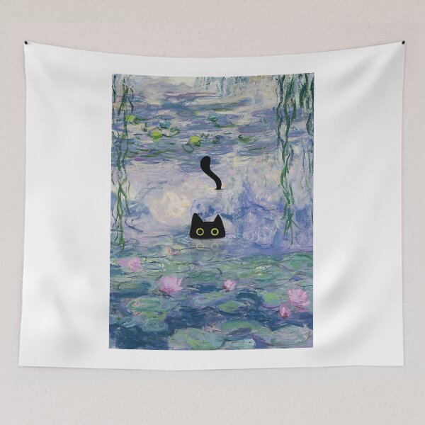 Item preview, cat monet designed and sold by PurrfectHome.