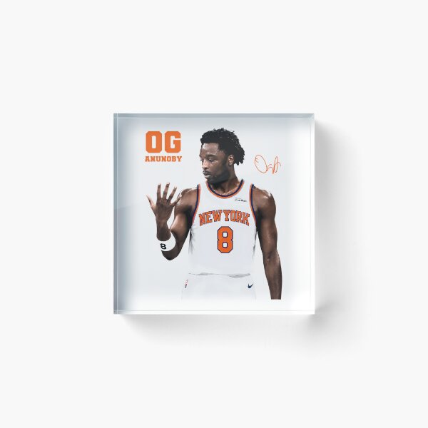 Item preview, Og Anunoby Jalen Brunson New York Knicks 2026 World Champions Jalen Brunson Josh Hart Og Anunoby Kat Karl-Anthony Towns Orange - New York Knicks designed and sold by varentbast.