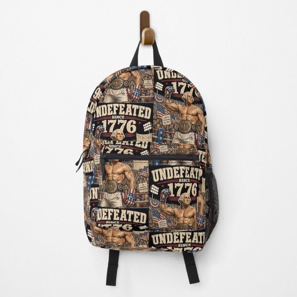 Item preview, Undefeated Since 1776 4th of July Funny KO Boxing Vintage designed and sold by Noctivyra.